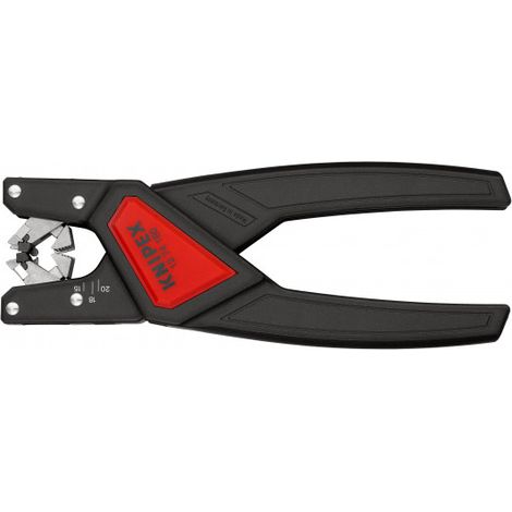 Pinza automática para desenroscar cables eléctricos, diámetro de cable de 4,4 a 7,5 mm - 180 mm - Knipex