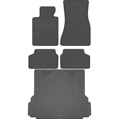 Juego de alfombrillas de goma para coche y maletero para BMW Serie 5 G31 Estate (2017-2024).