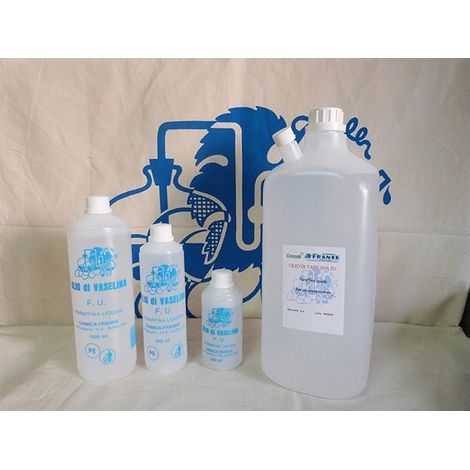 Olio di Vaselina Disponibile nei formati 500 ml - 1L - 5L - size 5 Lt