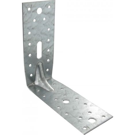 Simpson Strong Tie – Équerre de fixation mixte renforcée 65x152,5x154mm – Acier galvanisé S250GD – Fixation bois et béton – Pour fermettes et bardage (1/10)
