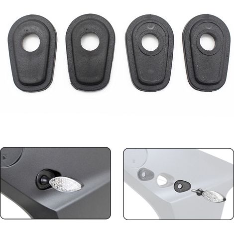 Front indicator/position light brackets compatible with Kawasaki Z1000, Z900RS and Versys 650