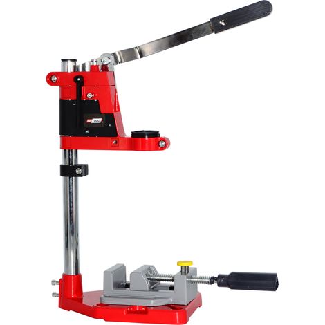 Bohrständer awtools drill stand with vice stabile Basis Tiefenbegrenzer (1/4)