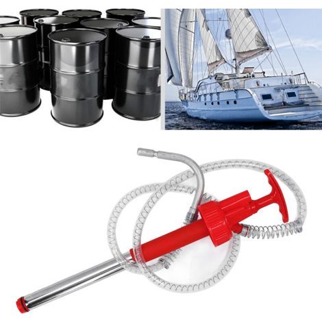 Pompe de Transfert Portable, Anti-fuite, Manuelle, Verticale, pour Fût D'huile, pour Atelier D'extraction D'huile Efficace et Usage Industriel, pour Tambour de 20 L (1/5)