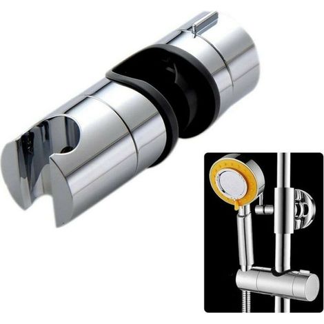 Support De Douchette Coulissante Pour Rail Coulissant Diamètre 18 à 25 Mm 59419 (1/3)