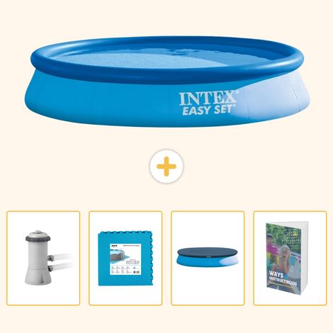 Intex Piscine Easy Set Ronde - 366x76 cm - 5-pièces SCB124 (1/5)