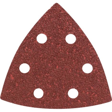 Bosch Professional Schleifblatt Expert for Wood, 5er-Pack, 6 Löcher, Klett, 93 mm, 240 (1/2)