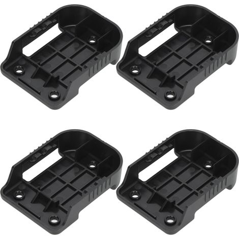 Support de batterie 10 pièces, clip de fixation pour perceuse Bosch 18V, rangement d'outil électrique, support mural en plastique robuste (1/5)
