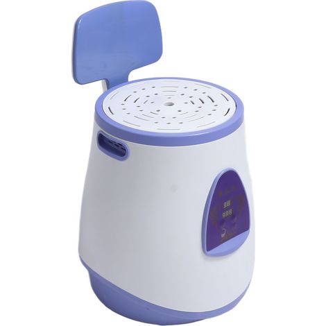 Kit Yoni, siège de bain de vapeur avec télécommande pour le nettoyage, l'hydratation et les soins post-partum. Prise UE 220 V, bleu. (1/5)