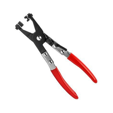 Pince à tuyau d'huile pour outil de réparation automobile, compatible avec conduites d'eau, type à gorge droite et pliable, pour faisceau de tubes, clip de fixation (1/4)