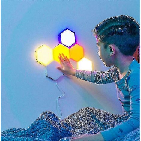 Lumières LED sensorielles Tap-tap pour les personnes autistes recherchant des stimulations visuelles