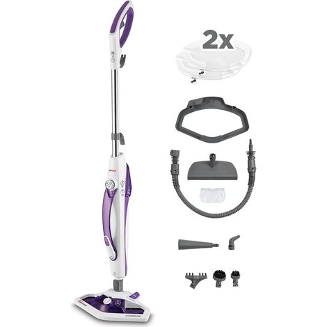 balai vapeur 2 en 1 avec nettoyeur portable (1/5)