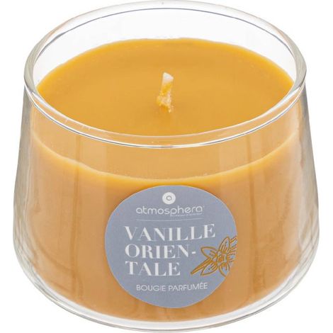 Bougie Parfumée en Verre "Izor" 110g Vanille (1/2)