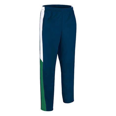 Pantalón deportivo largo VALENTO Versus 6/8 Azul Marino/Verde Hierba/Blanco