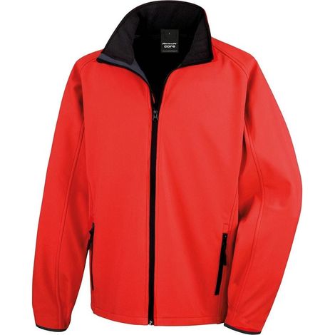 Result Giacca Softshell da uomo Core Printable Rosso L