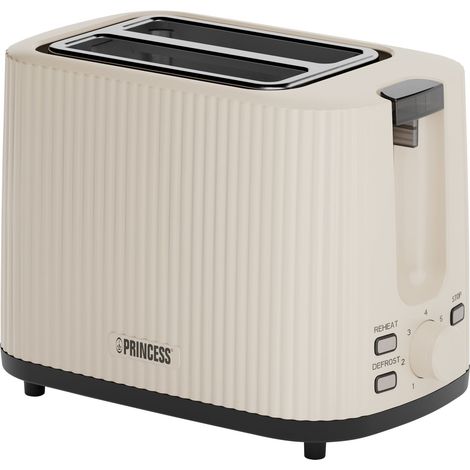 Toaster Princess Wave beige 930 Watt 7 Stufen (1/3)