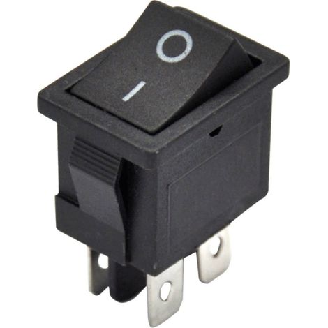 Pack 5 Interruptor DPST ON/OFF 6A-10A GSC 001105501 (1/2)