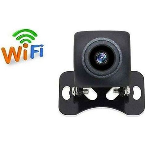 Kabellose HD-WLAN-Rückfahrkamera für Autos und Fahrzeuge, WLAN-Rückfahrkamera mit Nachtsicht – Schwarz (1/5)