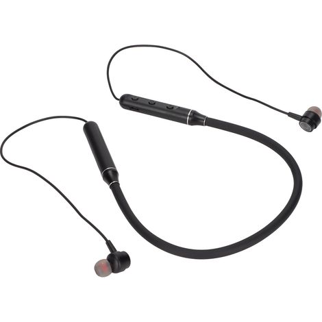 WSYD600 Bluetooth-Nackenbügelkopfhörer, kabelloses Stereo-Headset für Sport, Laufen und Spazierengehen (Schwarz) (1/5)