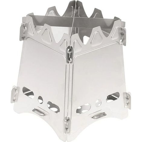 Poite à bois pliant compact lixada pour pique-nique de cuisine de camping en plein air (1/5)