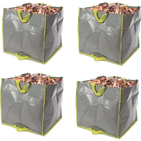 Lot de 4 SACS DE JARDIN MULTIFONCTIONS - POLYPROPYLÈNE - 100 L (1/2)