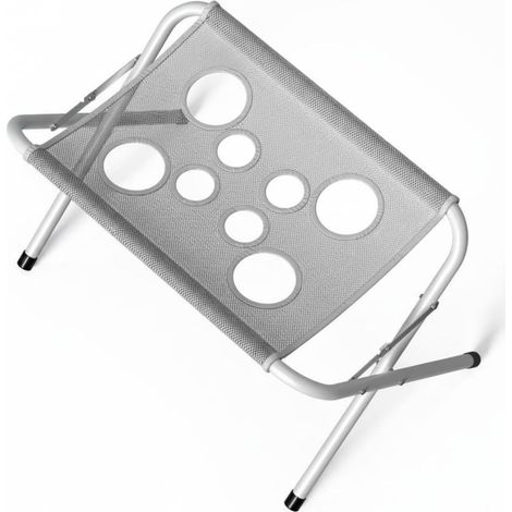Hamac de Toilettage pour Chien Portatives Pliable de Douche pour Chat,gris (1/5)