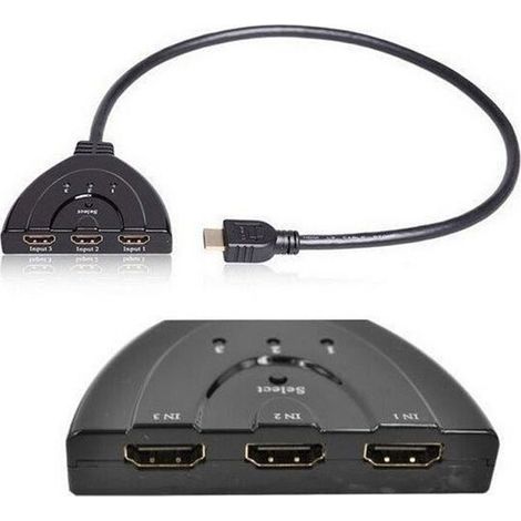 Commutateur HDMI - 3PORT - 1.3B - Splitter - 1080P - Pour HDTV (1/4)