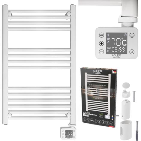 Adler AD 7824 Radiateur électrique noir 600 W salle de bain (1/5)