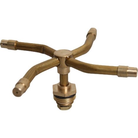 Arroseur de Jardin, Système DIrrigation D’arrosage 360 Degrés Arroseur de Pelouse Arroseur Rotatif, Arrosage Automatique pour Jardin Pulvérisateur Dirrigation pour Plantes Fleurs 1/2" (1/5)