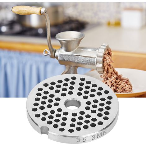 Lame de hachoir à viande en acier inoxydable, disque de rechange, accessoires de 3 mm (1/5)