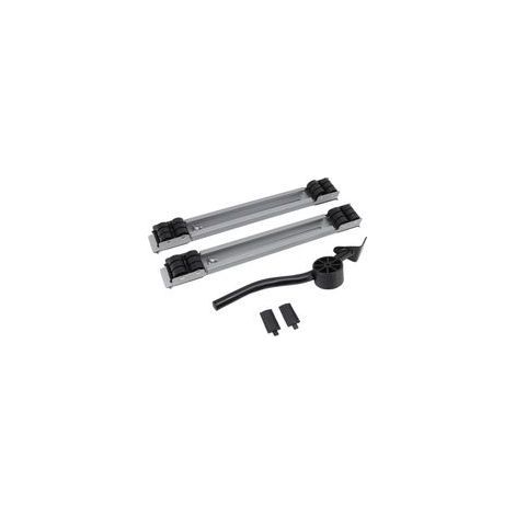 Rouleau pour appareil électroménager extensible, charge 300 kg, double rangée amovible, 24 roues silencieuses et glissières incluses (1/5)