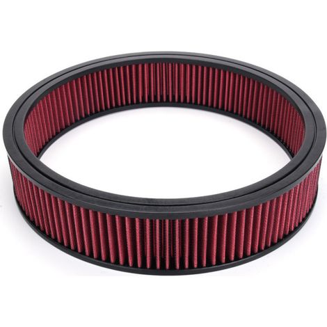 Round 14-inch filter attachment, washable high-performance air filter element, automotive modification part - 2 inches (50 mm) (1/4)