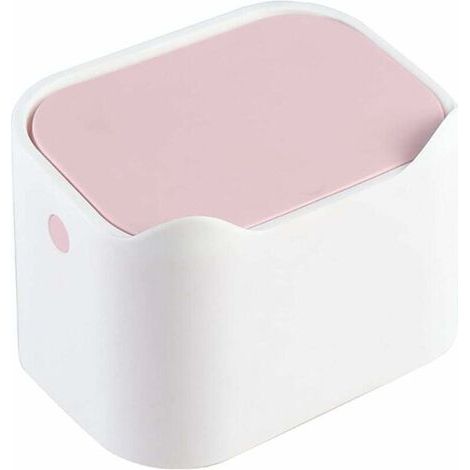 QORVA-Poubelle de bureau portable (Blanc)-Fei Yu