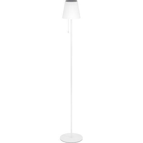 Lampada Ricaricabile Moderna Scordiano-L Acciaio Bianco Led 2,3W 220Lm Ip44