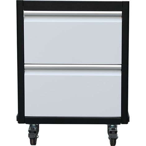 Carro de 3 estantes 648x458x865 mm para taller Fervi A007/22