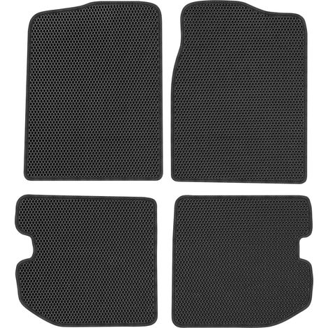 Tappetini dedicati per Suzuki Vitara I SUV 3D dal 1990 al 1997 - EVA A NIDO D'APE NERO. (1/5)