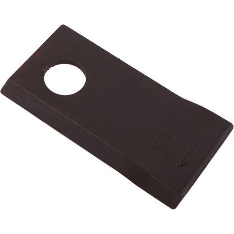 Rechtes Mähwerksmesser 98x48x4mm Loch 19 Anwendung 121713 Fella WARYŃSKI (verkauft in 25 Stück) (1/2)