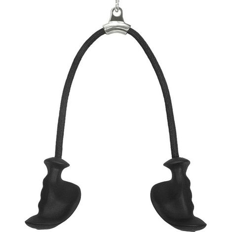 Corde à triceps pour musculation, corde de tension pour travailler les biceps et les triceps, pour poulie ou tour de musculation