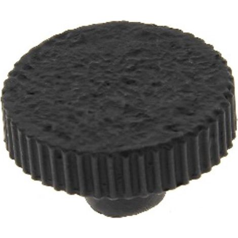Cadap B0602 10S Botón Negro Texturizado Resina 44 mm (1/2)