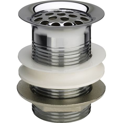 Valve à tige 5216.1 en G1 1/4 x 60x70mm en laiton chromé