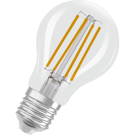 OSRAM HOMELIGHTING 4058075435537 LED CEE E (A - G) E27 forme de poire 7 W = 60 W blanc chaud 1 pc(s) A677962