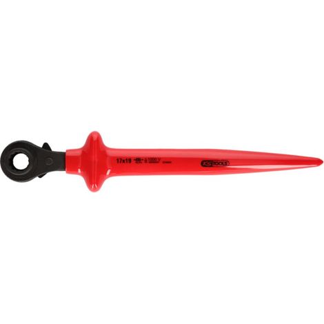 KS Tools, cliquet pour engrenages avec isolation de protection, 13x17
