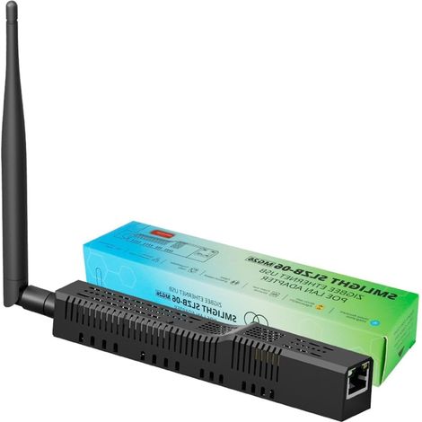 SLZB-06 MG26U – Zigbee 3.0 vers Ethernet, USB et WiFi Gateway Coordinateur avec PoE, passerelle Universelle pour Assistant à domicile/Zigbee2MQTT/ZHA, Adaptateur USB Zigbee 3.0 sans Fil (1/5)
