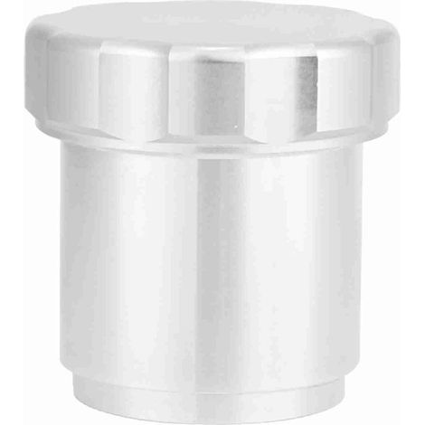 Bouchon de remplissage en alliage d'aluminium soudé pour réservoir de carburant, diamètre extérieur 1,5 pouce (38,1 mm), avec capuchon. (1/5)