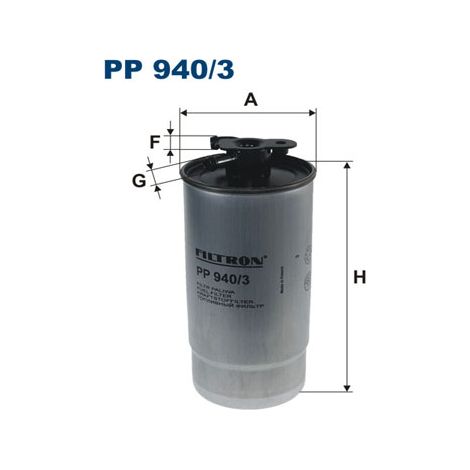 Kraftstofffilter PP940/3 Filtron