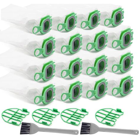 16 bolsas para la aspiradora Vorwerk Kobold VB100 + 4 filtros HEPA + 2 limpiadores (1/5)