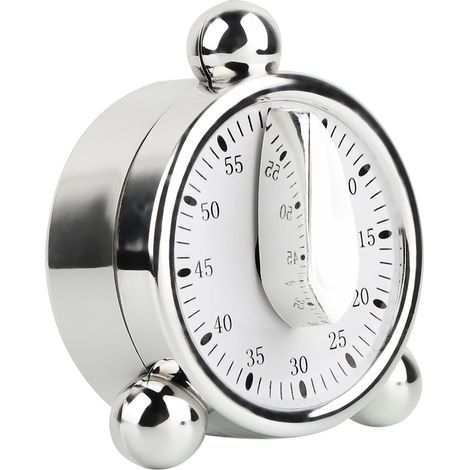 Countdown timer, user-friendly design, large and clear numbers, simple operation, loud alarm, for kitchen, bathroom, teachers, and children. (1/5)