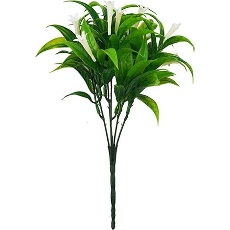 Plante Artificielle Extérieure - Chèvrefeuille Faux - Vert Feuillage Tropical - Pour Suspension Balcon Jardin Porche - 1 Pièce (1/3)