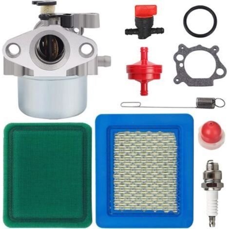 carburateur Filtre à air pour Briggs & Stratton 799866 790845 799871 796707 794304 12H800 128M02 675 675ex 725ex Moteur de série, pour Toro Craftsman 22" Recycler 190cc Tondeuse à Gazon (1/5)
