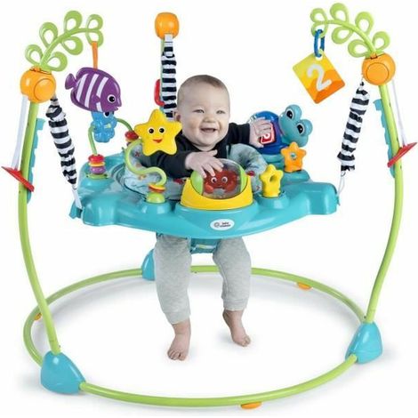 BABY EINSTEIN Skákadlo/Aktívne centrum 2v1 Curiosity Cove™ 6m+ do 11kg (1/5)