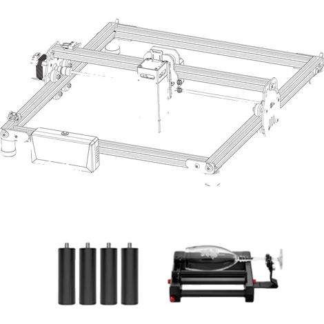 Graveur Laser, Gravure de Précision, Utilisation de Matériaux Polyvalents, Algo MK3 3 (1/2)